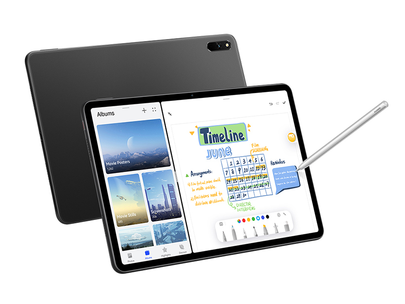 鴻蒙裝置首度登台 HUAWEI MatePad 11旗艦平板月底開賣