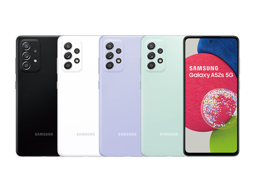 三星防水豆豆機處理器升級 Galaxy A52s 5G台灣9月上市