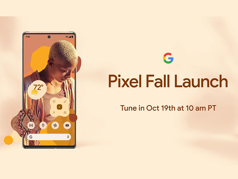 Google Pixel 6手機確定10/20凌晨發表