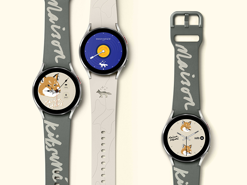 三星跨界與Maison Kitsuné打造Galaxy Watch4與Buds2特別版