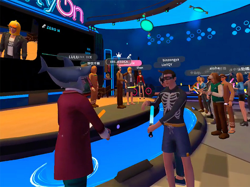 打造娛樂元宇宙 XRSPACE推出PartyOn虛擬音樂世界