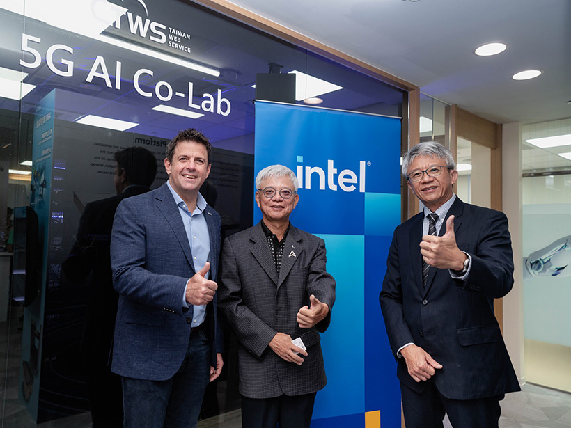 台智雲、華碩、台灣大與英特爾聯手 5G AI Ready Platform共創實驗室啟用