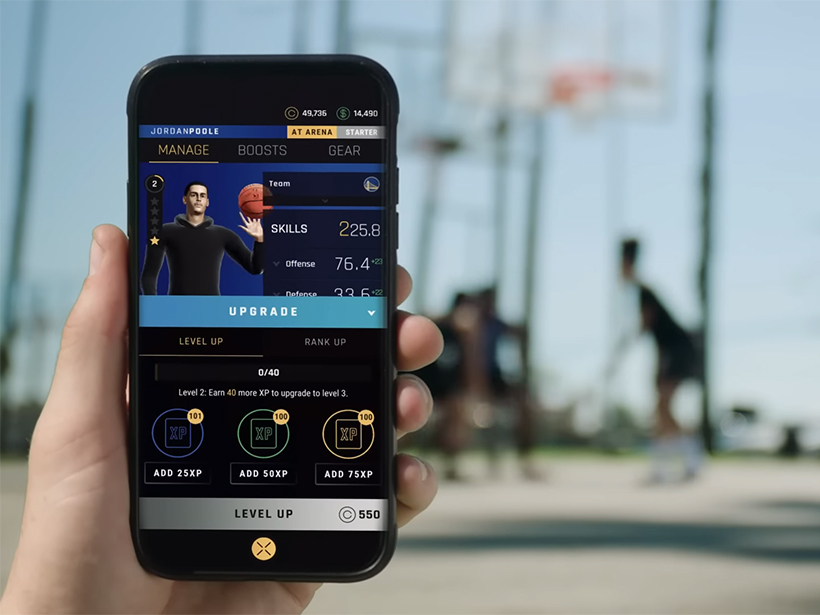 NBA手機遊戲NBA All-World 以AR打造全新籃球世界