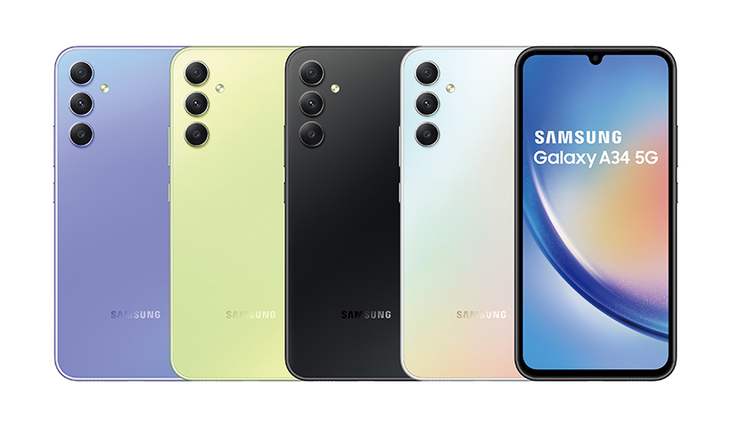 三星5G手機齊發 Samsung A54、A34與M14月底台灣上市