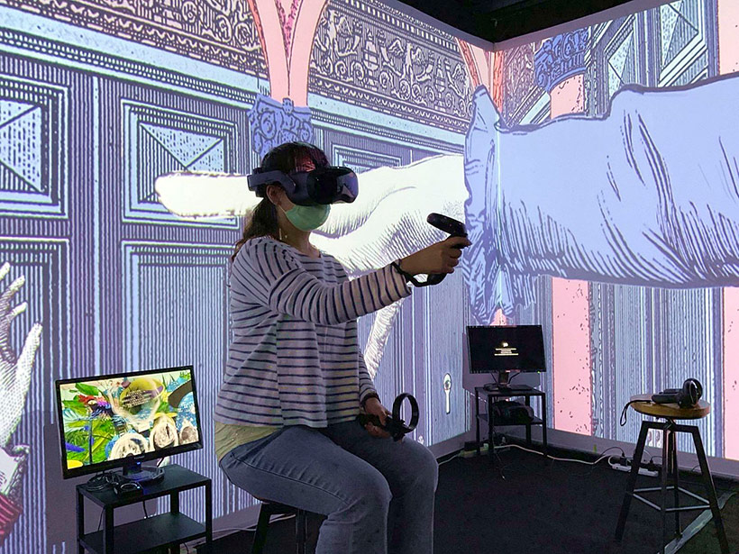 高雄市經發局攜手HTC 愛麗絲仙境VR展開放免費體驗