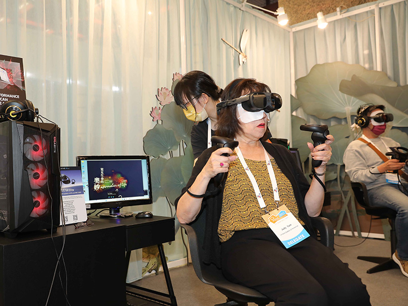 世界公視大展在台北 HTC以VIVE XR Elite展現台灣VR軟硬體實力