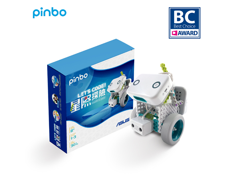 打造玩樂中學習！華碩首款STEAM教育程式機器人PINBO上市